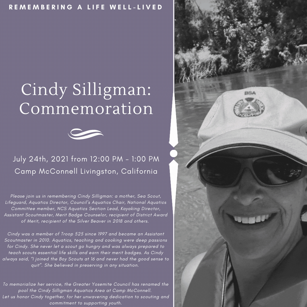 Remembering Cindy Silligman Flyer 