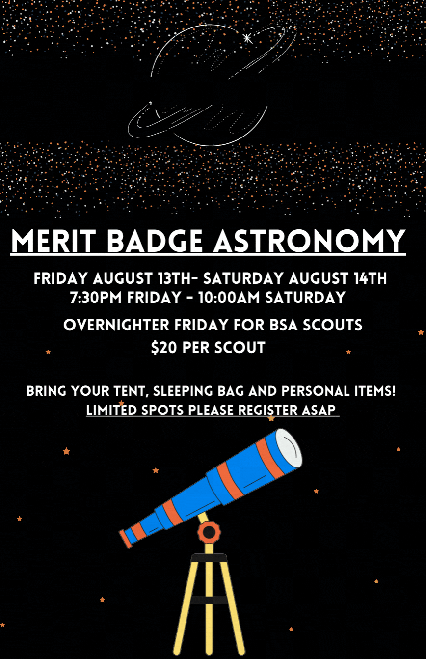 Merit Badge Astronomy 